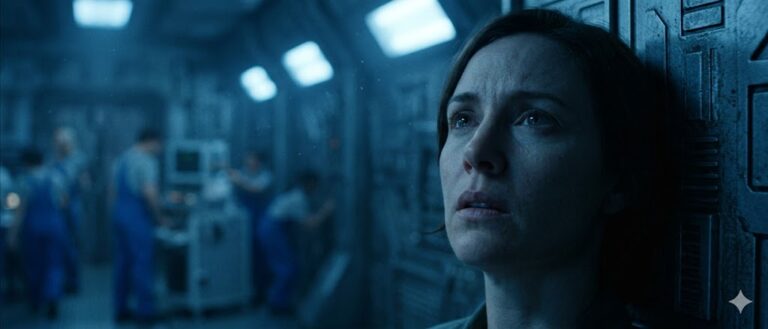 Cinematic photorealistic visualization of a soul extraction during a 4th-density alien abduction.