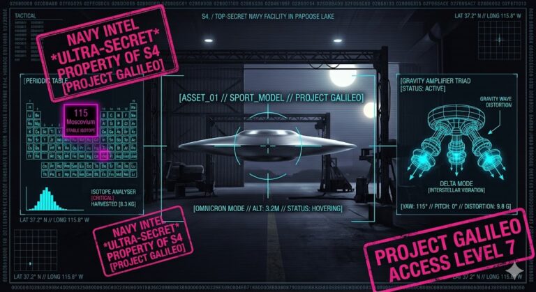 Tactical visualization of the propulsion systems studied at the S4 facility under Project Galileo.