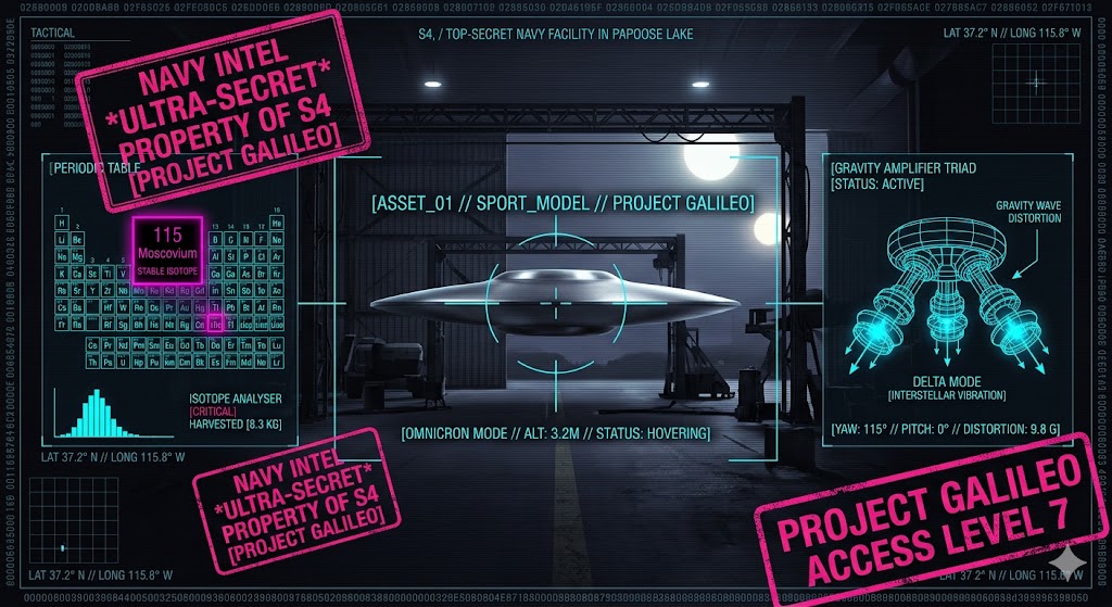 Tactical visualization of the propulsion systems studied at the S4 facility under Project Galileo.