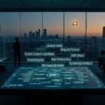 Conceptual visualization of the intellectual analysis and societal implications of the UAP phenomenon.