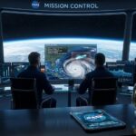 NASA mission control analysis of a UAP anomaly in Earth's orbit