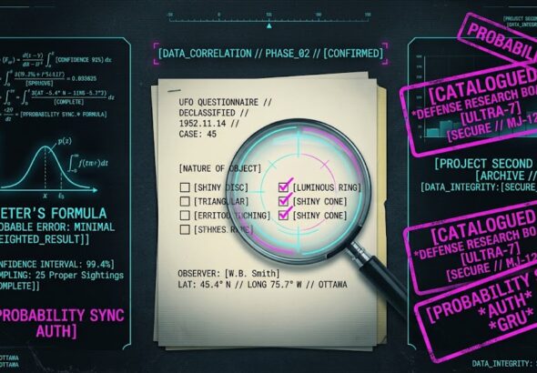 A visualization of the standardized reporting and mathematical analysis used by Canada's Defense Research Board.